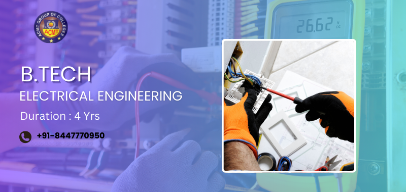 B.Tech Electrical Engineering Admission